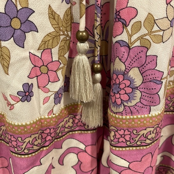 SPELL BUTTERCUP ROMPER EUC SIZE SMALL BEACH 🏖 VACATION BOHO - Picture 4 of 8